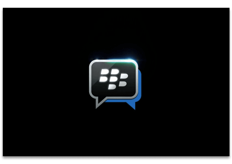 The BlackBerry Messenger (BBM) app icon